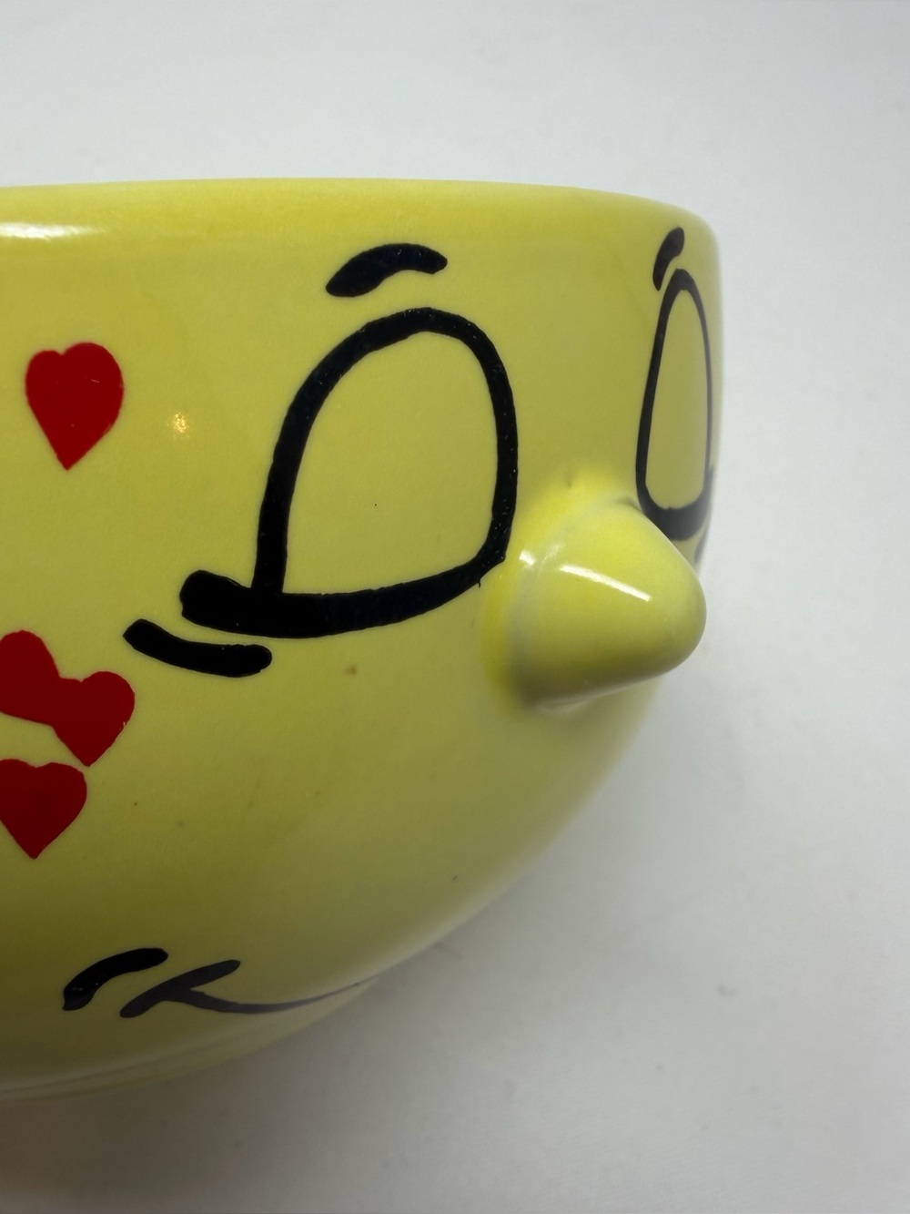 VINTAGE LIVINGWARE COLLECTION 3D SILLY FACE CEREAL DESSERT SOUP BOWL - Picture 2 of 5